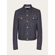 Denim Blouson - Men - Black