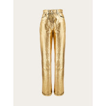Five Pocket Trouser - Ladies - Gold