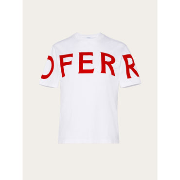 Graphic Logo Tee - Ladies - White/Red