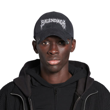 Lny Cap - Faded Black/White