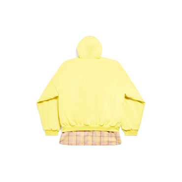 Layered Hoodie - Yellow/Black