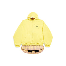 Layered Hoodie - Yellow/Black