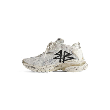 Runner Mnclr Graffiti - White/Black