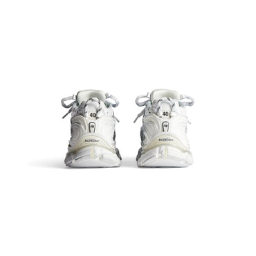 Runner Mesh/Rubber/W - White
