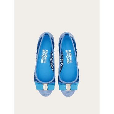 Varina Ballet Flat - Ladies - Sky Blue/Lapis Lazuli