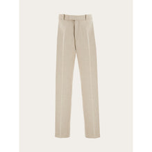 Tailored Pants - Men - Sand/Black