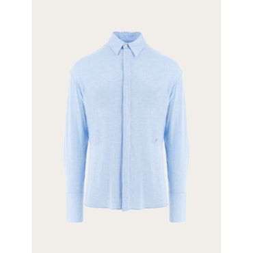 Jersey Shirt - Men - Light Blue