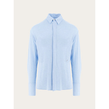 Jersey Shirt - Men - Light Blue