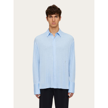 Jersey Shirt - Men - Light Blue