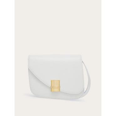 Fiamma Crossbody Bag (S) - Ladies - White/Sky Blue