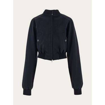 Short Bomber - Ladies - Black