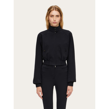Short Bomber - Ladies - Black