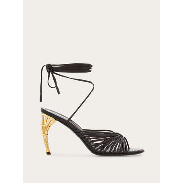 Cage Heel Sandal - Calfskin - Testa Di Moro