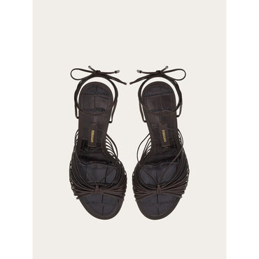 Curved Heel Sandal - Ladies - Testa Di Moro