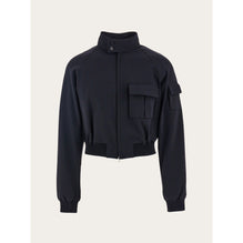 Cropped Bomber Jacket - Men - Black