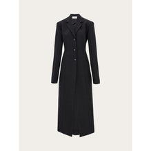 Two Way Tailored Coat - Ladies - Black