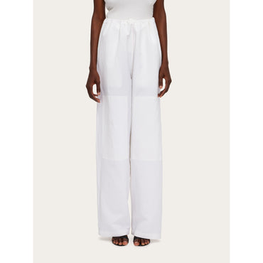 Long Patch Trouser - Ladies - Optic White
