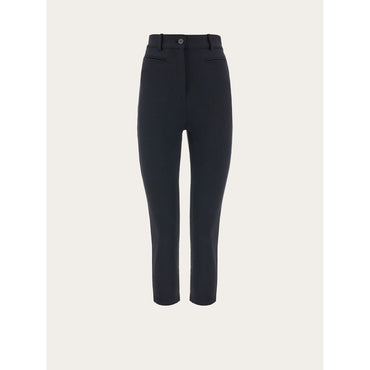 Slim Fit Five Pocket Trouser - Ladies - Black