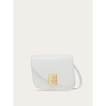 Fiamma Crossbody Bag (Xs) - Dappled Calfskin - White/Sky Blue/Cement