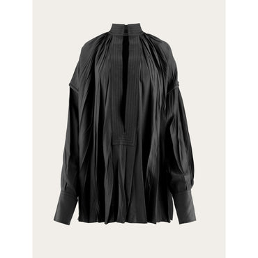 Kaftan Shirt - Ladies - Black