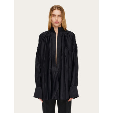Kaftan Shirt - Ladies - Black