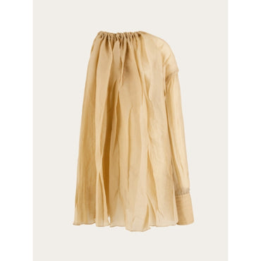 One Shoulder Top - Ladies - Stone