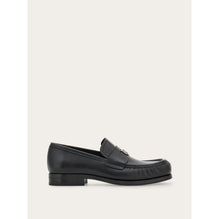 Penny Loafer With Gancini Ornament - Men - Black