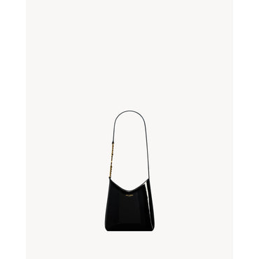 YSL MINI HOBO VERNICE DIAMOND - NERO/GOLD