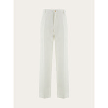 Silk And Viscose Tailored Trouser - Men - White