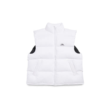 Ski Sleeveless Puffer - White