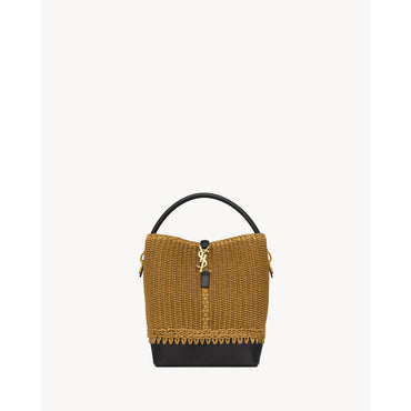 YSL BO LE 37 M RAF W_CORDA/REI - LT BROWNIE/NERO