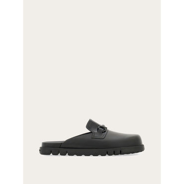 Mule With Gancini Ornament - Men - Black