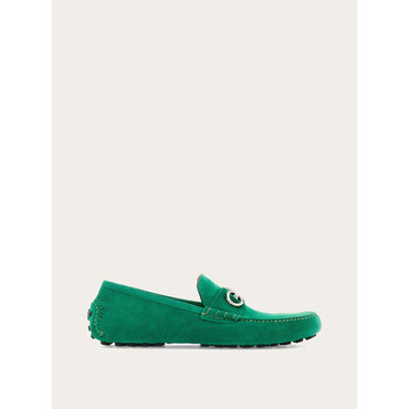 Driver With Gancini Ornament - Men - Green