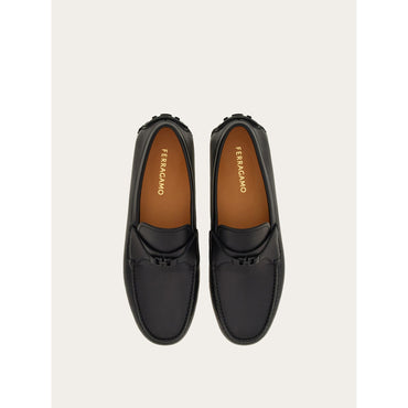 Driver With Gancini Ornament - Men - Black