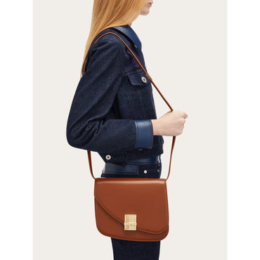 Fiamma Crossbody Bag (S) - Ladies - Cognac
