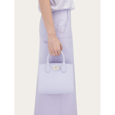 Ferragamo Studio Box Bag (S) - Ladies - Lavender