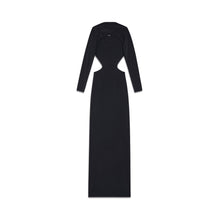 Cut Out Maxi Dress - Black