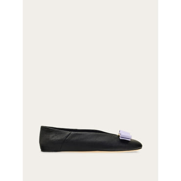 Vara Bow Ballet Flat - Ladies - Black/Lavender