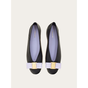 Vara Bow Ballet Flat - Ladies - Black/Lavender