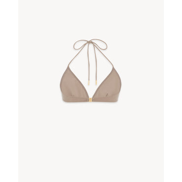 Haut De Bikini 70S Jersey Mat - Beige
