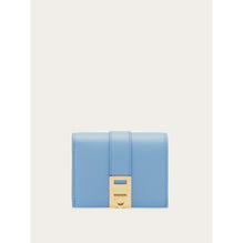 Hug Compact Wallet - Calfskin - Sky Blue