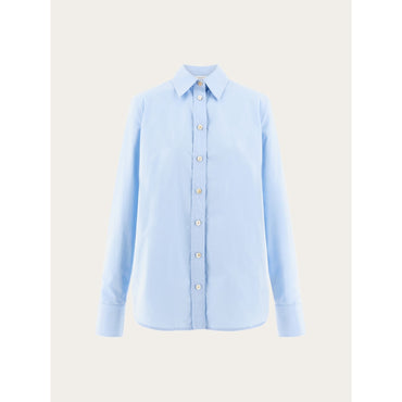Popeline Shirt - Ladies - Light Blue