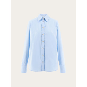 Popeline Shirt - Ladies - Light Blue