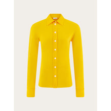 Stretch Jersey Shirt - Ladies - Yellow