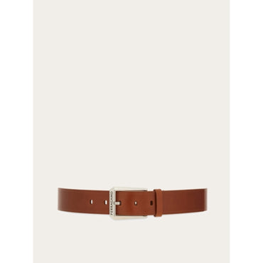 Fixed Belt - Men - Cognac