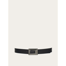 Reversible And Adjustable Belt - Men - Black/Flame Red