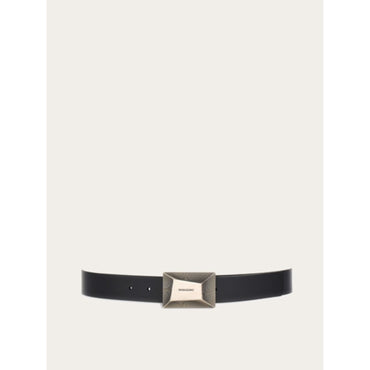 Reversible And Adjustable Belt - Men - Midnight Blue/Black