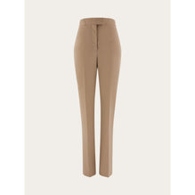 High Waist Trouser - Ladies - Dark Sand