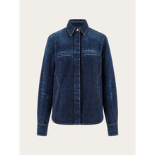 Denim Shirt - Ladies - Blue