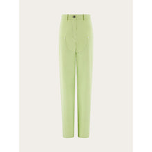 High Waist Carpenter Pants - Ladies - Acid Green